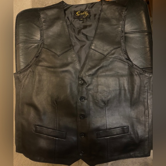 Men’s Scully soft touch Lambskin Vest